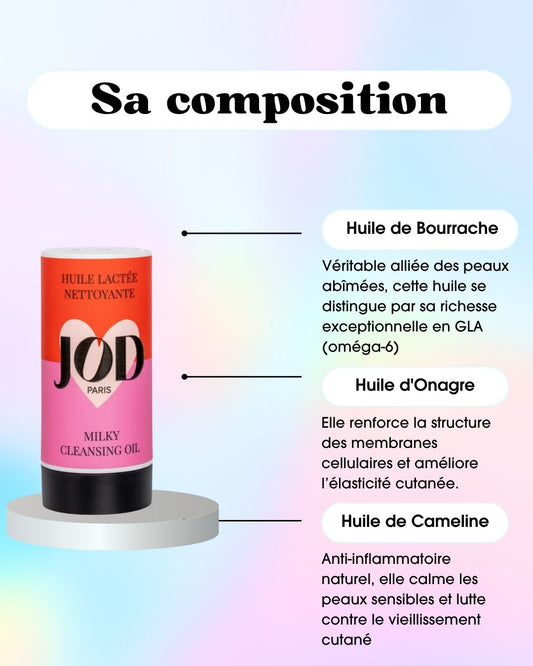 HUILE LACTÉE NETTOYANTE JOD
